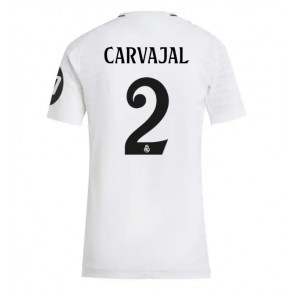 Real Madrid Daniel Carvajal #2 Hemmatröja Kvinnor 2024-25 Kortärmad